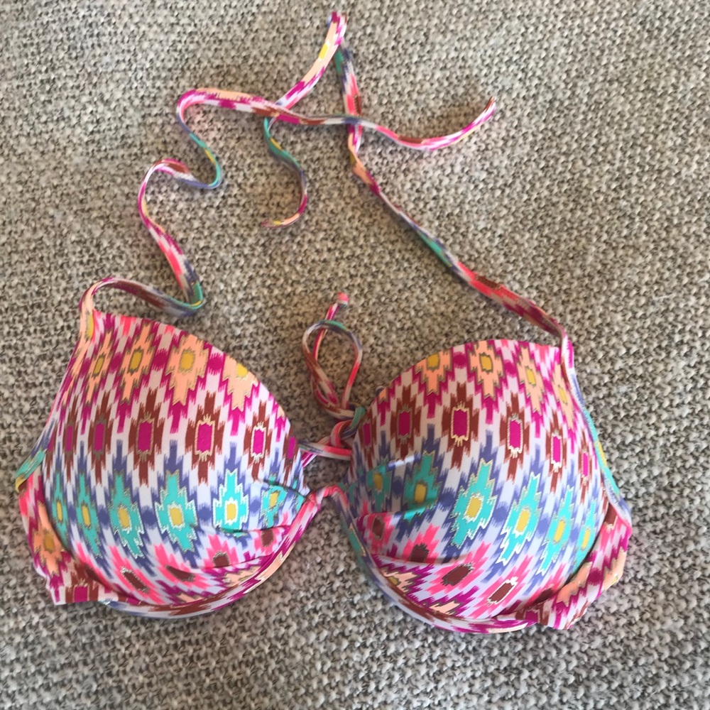 Victoria’s Secret multicolor bikini top
